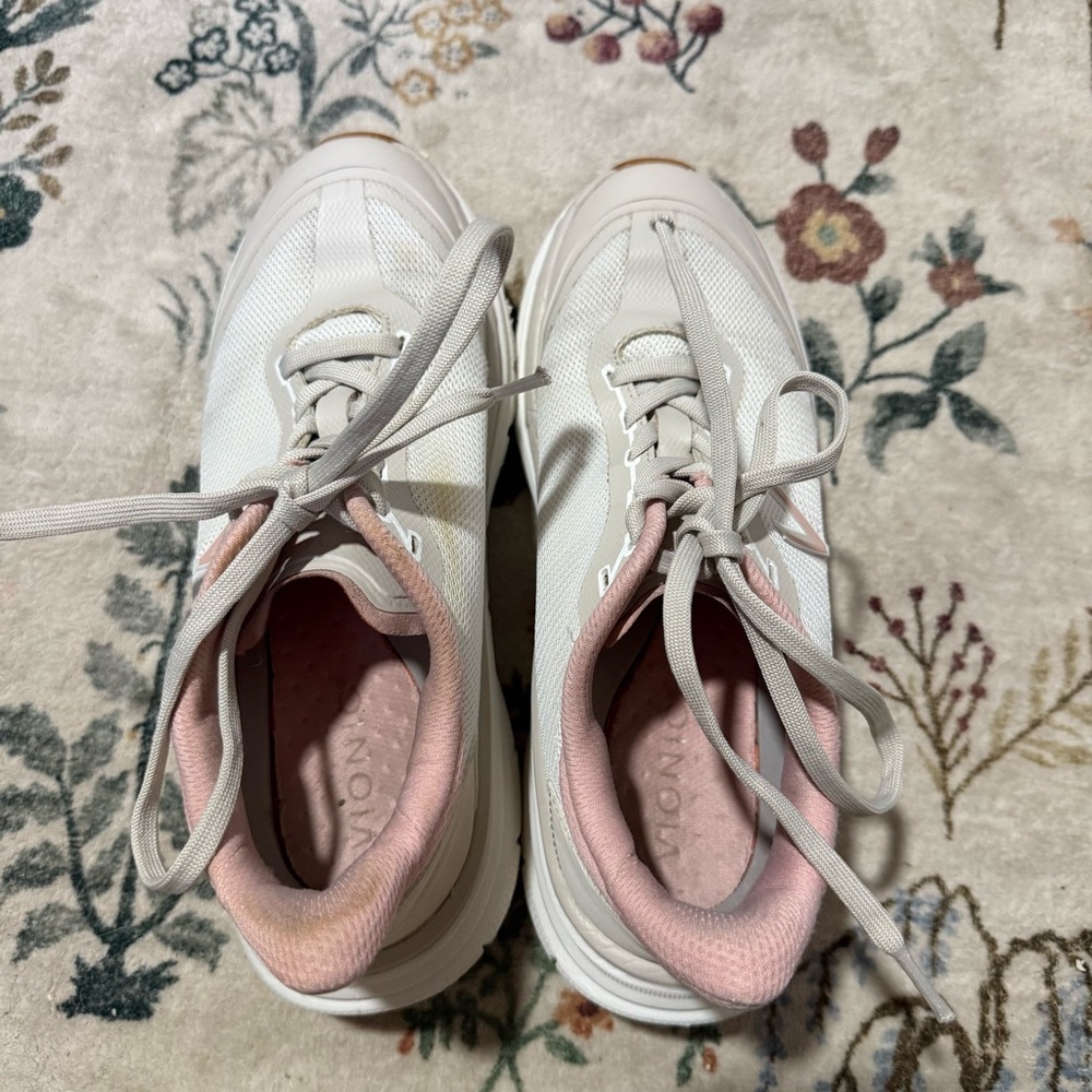 Vionic Women's White and pink walk max lace up Pink Athletic Shoes size 7.5 - Picture 8 of 9